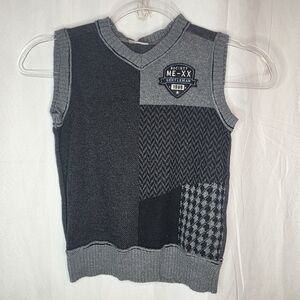 Mexx Gray Knit Sweater with Patch Detail